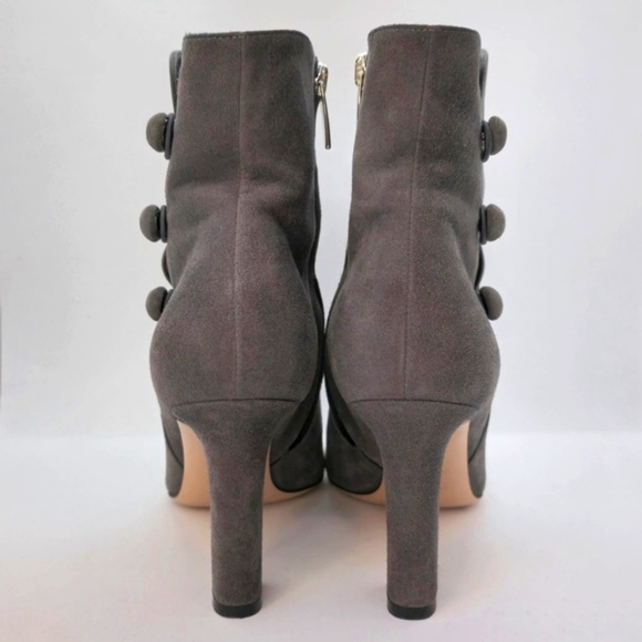 GIANVITO ROSSI Grey Suede Boots Size IT36/US6 - Picture 6 of 14